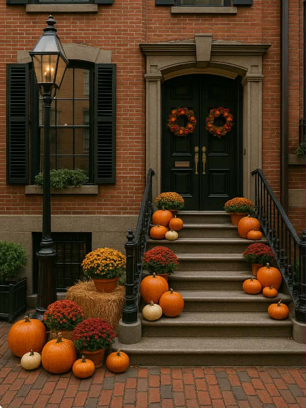 Fall Decoration Display